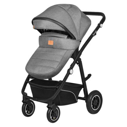 Lionelo - 3-in-1 Combination Stroller BIANKA Grey Stone
