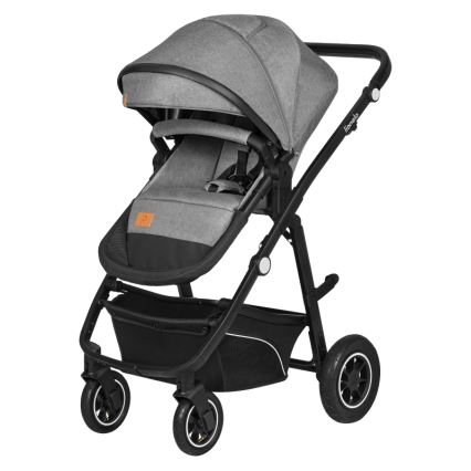 Lionelo - 3-in-1 Combination Stroller BIANKA Grey Stone