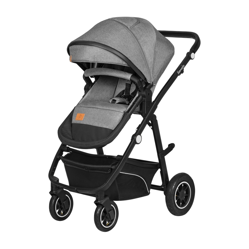 Lionelo - 3-in-1 Combination Stroller BIANKA Grey Stone