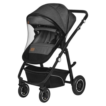 Lionelo - 3-in-1 Combination Stroller BIANKA Grey Stone