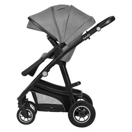 Lionelo - 3-in-1 Combination Stroller BIANKA Grey Stone