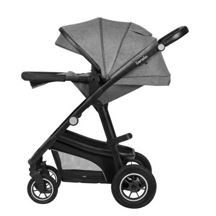 Lionelo - 3-in-1 Combination Stroller BIANKA Grey Stone