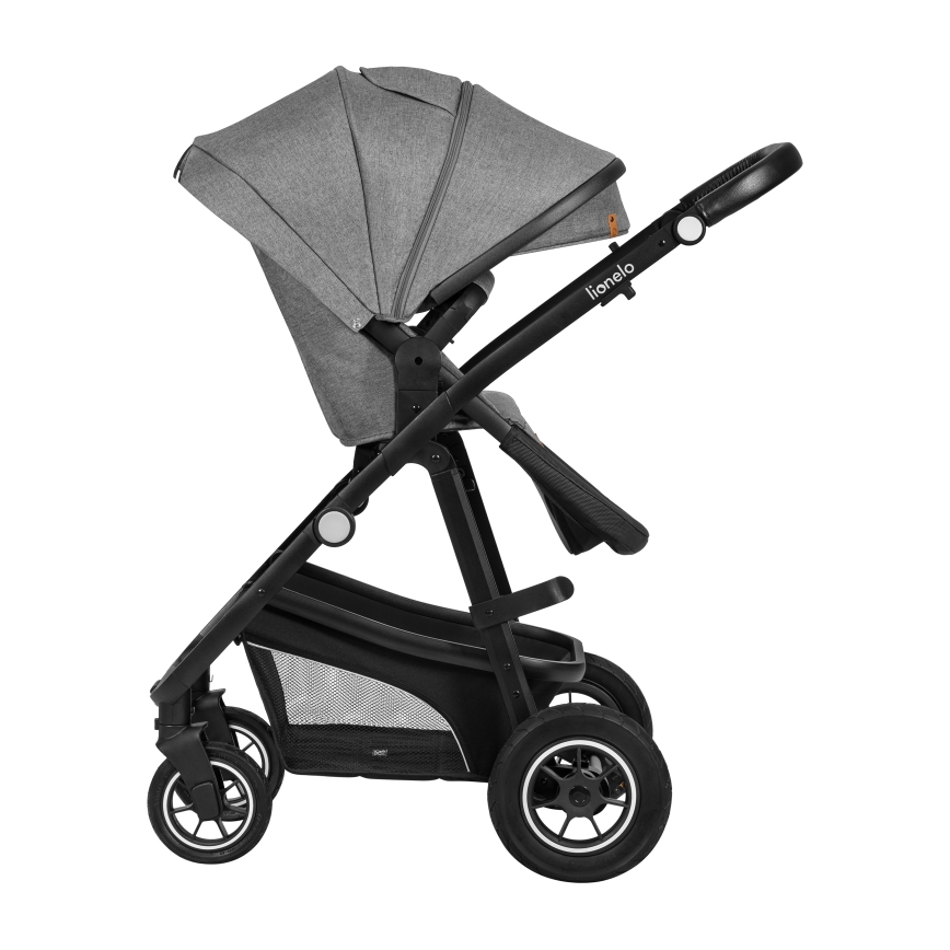 Lionelo - 3-in-1 Combination Stroller BIANKA Grey Stone