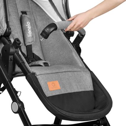 Lionelo - 3-in-1 Combination Stroller BIANKA Grey Stone