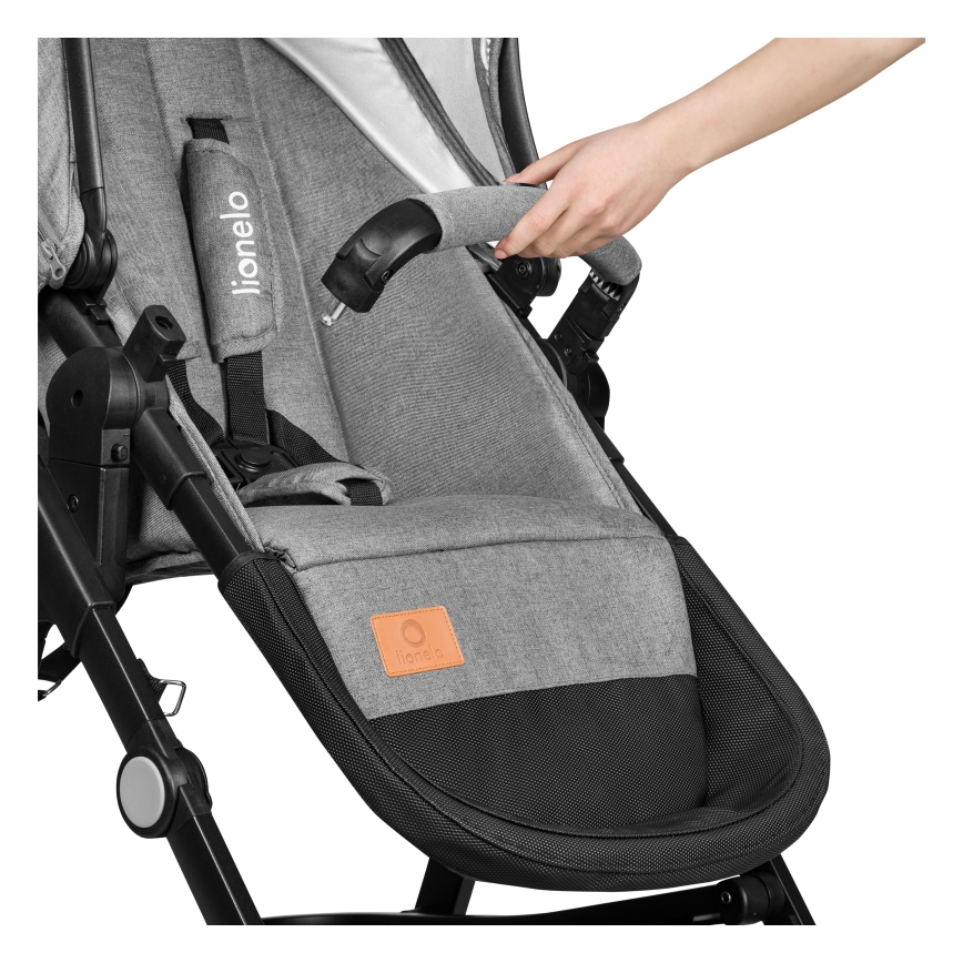 Lionelo - 3-in-1 Combination Stroller BIANKA Grey Stone