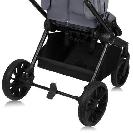 Lionelo - 3-in-1 Combination Stroller MIKA PLUS Grey Stone