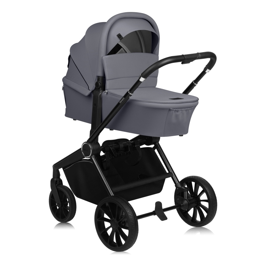 Lionelo - 3-in-1 Combination Stroller MIKA PLUS Grey Stone