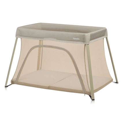 Lionelo - 3-in-1 Travel Cot ALICE Beige Olive