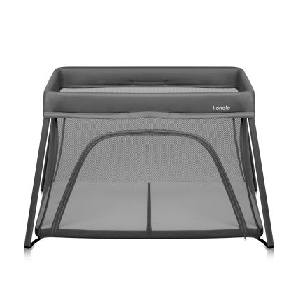 Lionelo - 3-in-1 Travel Cot ALICE Grey