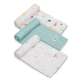 Lionelo - 3-piece Bamboo Swaddle Set BAMBOO SET 70x70 cm Dot