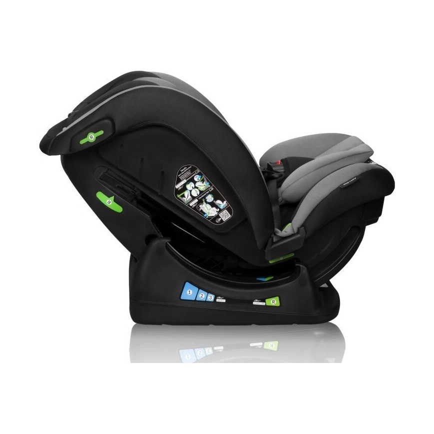 Lionelo - AART i-Size Car Seat 40-150 cm Black/Grey