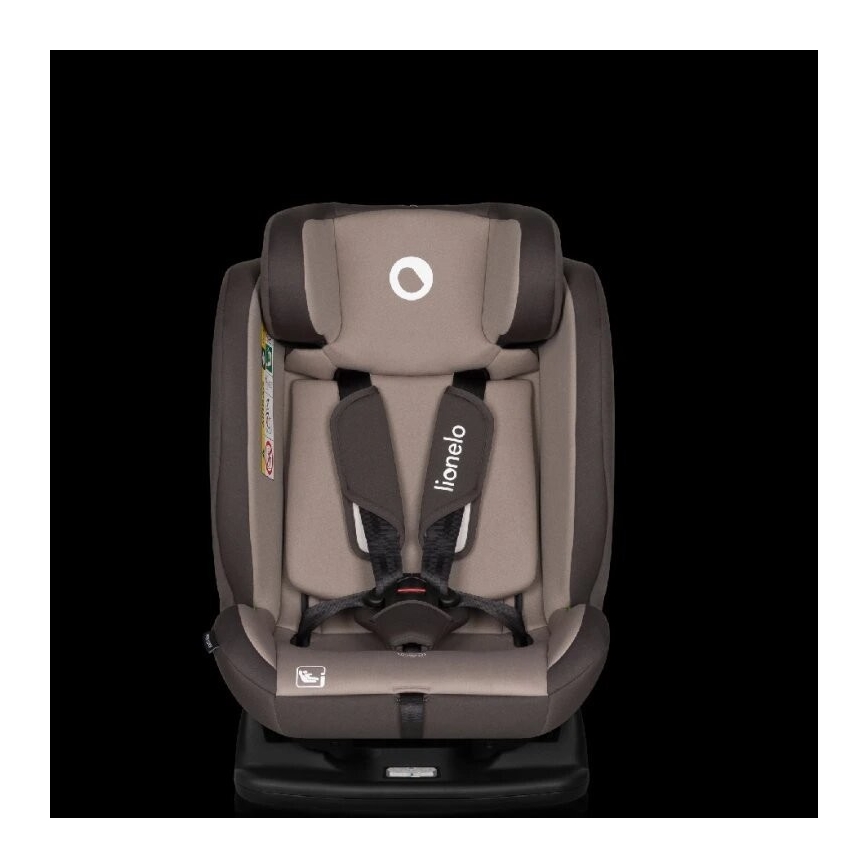 Lionelo - AART i-Size Car Seat 40-150 cm Brown/Cream