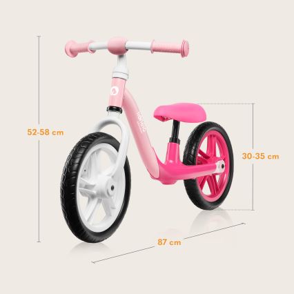 Lionelo - ALEX Bubblegum Balance Bike