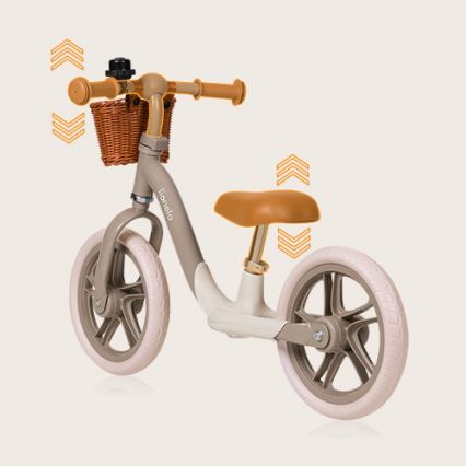 Lionelo - ALEX PLUS Balance Bike, Beige