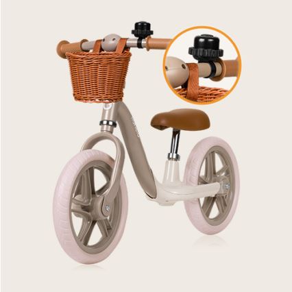 Lionelo - ALEX PLUS Balance Bike, Beige