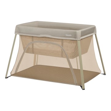 Lionelo - ALICE 3-in-1 Travel Cot Beige Olive