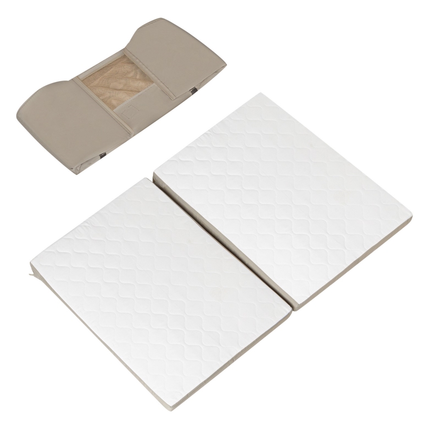 Lionelo - ALICE 3-in-1 Travel Cot Beige Olive