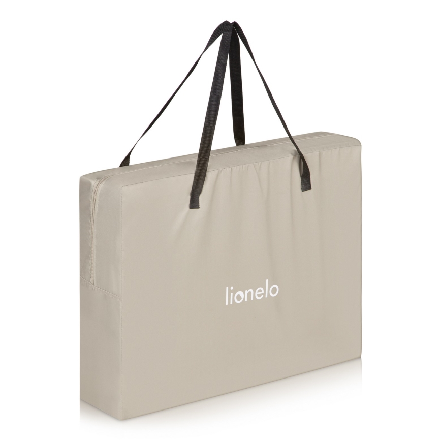 Lionelo - ALICE 3-in-1 Travel Cot Beige Olive