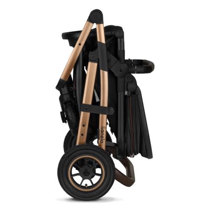 Lionelo - AMBER 2-in-1 Combination Stroller, Black Onyx