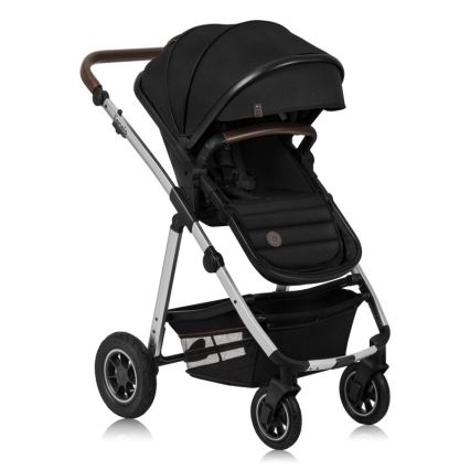 Lionelo - AMBER 2-in-1 Combination Stroller Black Silver