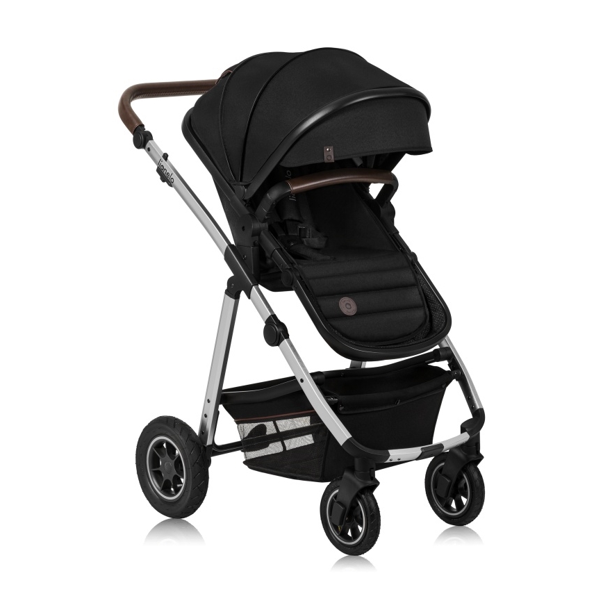 Lionelo - AMBER 2-in-1 Combination Stroller Black Silver