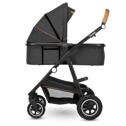 Lionelo - AMBER 2-in-1 Combination Stroller, Grey Graphite