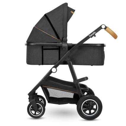 Lionelo - AMBER 2-in-1 Combination Stroller, Grey Graphite