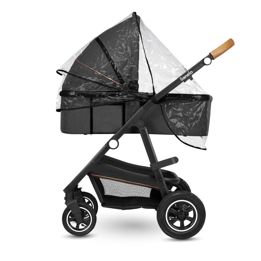 Lionelo - AMBER 2-in-1 Combination Stroller, Grey Graphite