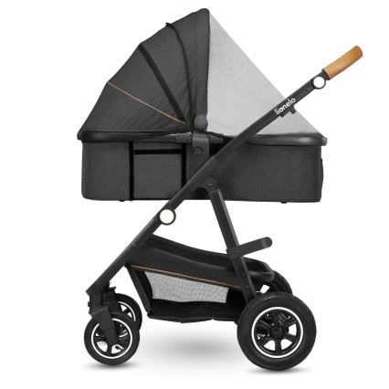 Lionelo - AMBER 2-in-1 Combination Stroller, Grey Graphite