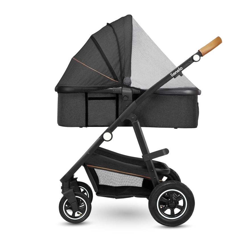 Lionelo - AMBER 2-in-1 Combination Stroller, Grey Graphite