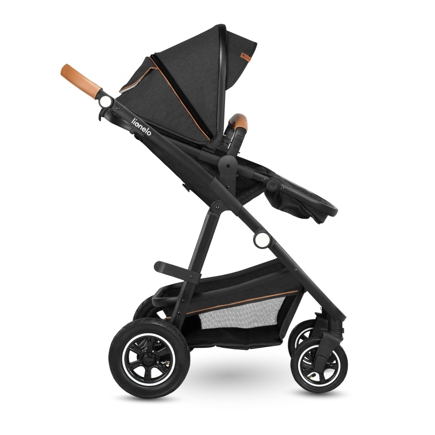 Lionelo - AMBER 2-in-1 Combination Stroller, Grey Graphite