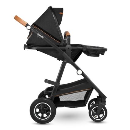 Lionelo - AMBER 2-in-1 Combination Stroller, Grey Graphite