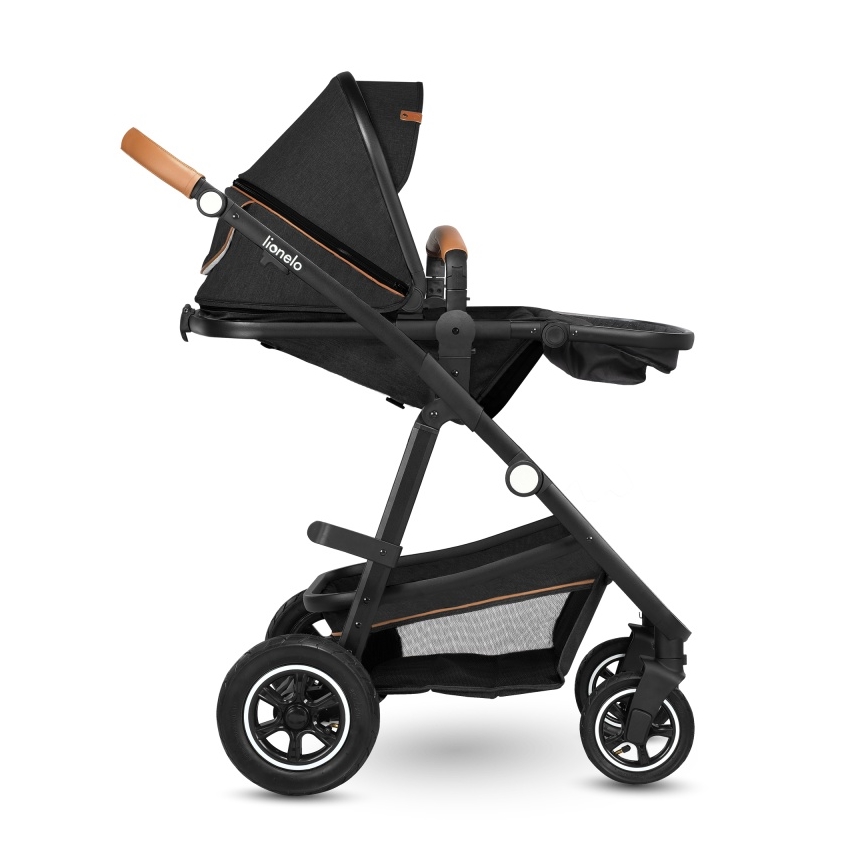 Lionelo - AMBER 2-in-1 Combination Stroller, Grey Graphite