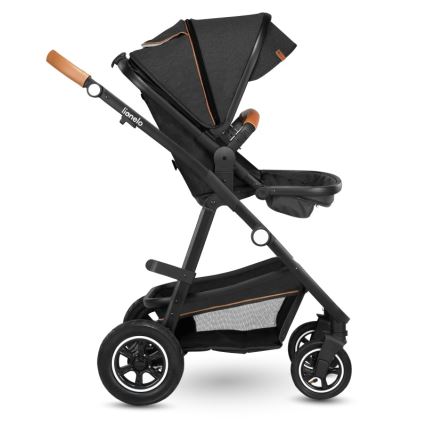Lionelo - AMBER 2-in-1 Combination Stroller, Grey Graphite