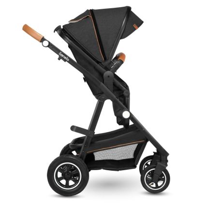 Lionelo - AMBER 2-in-1 Combination Stroller, Grey Graphite
