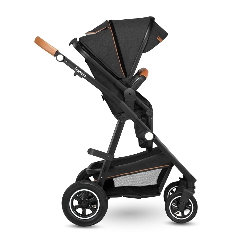 Lionelo - AMBER 2-in-1 Combination Stroller, Grey Graphite