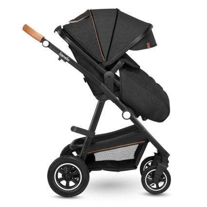 Lionelo - AMBER 2-in-1 Combination Stroller, Grey Graphite