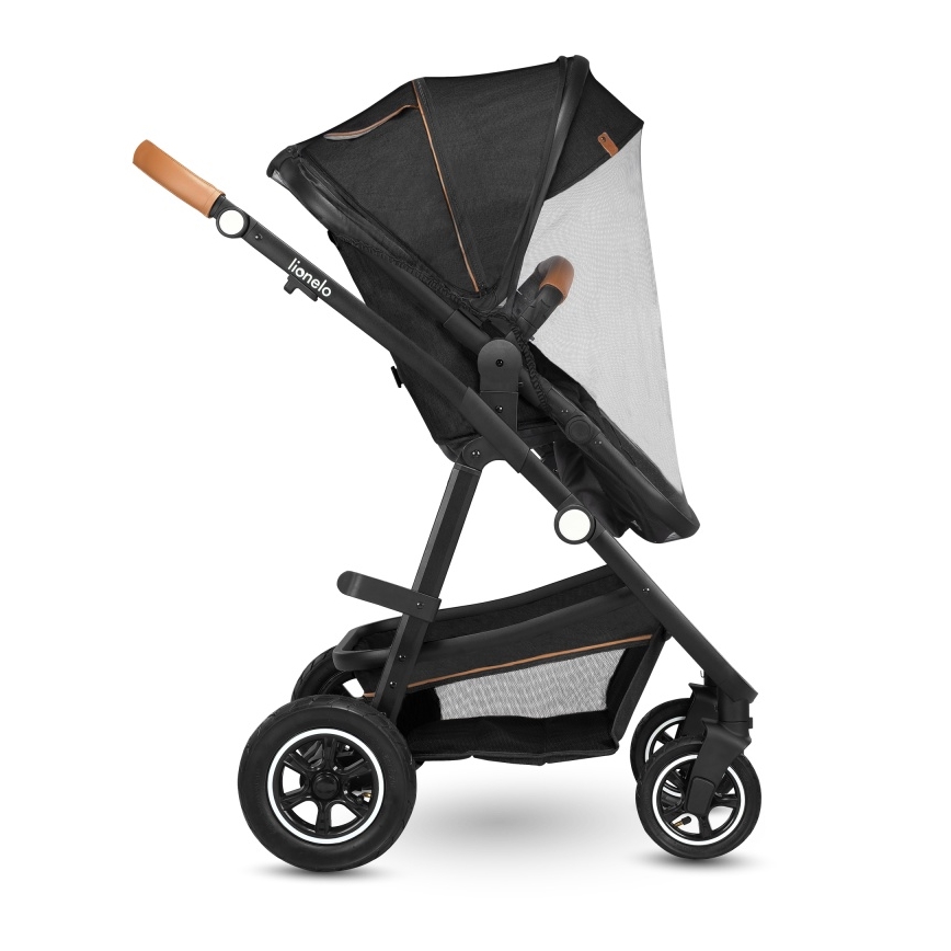 Lionelo - AMBER 2-in-1 Combination Stroller, Grey Graphite