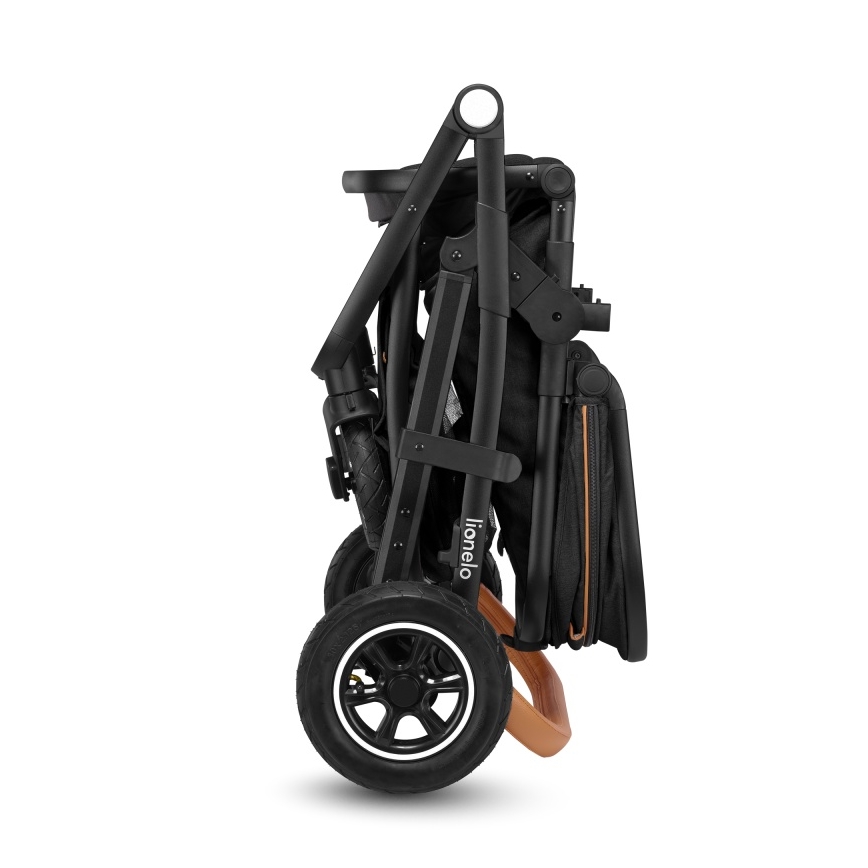 Lionelo - AMBER 2-in-1 Combination Stroller, Grey Graphite