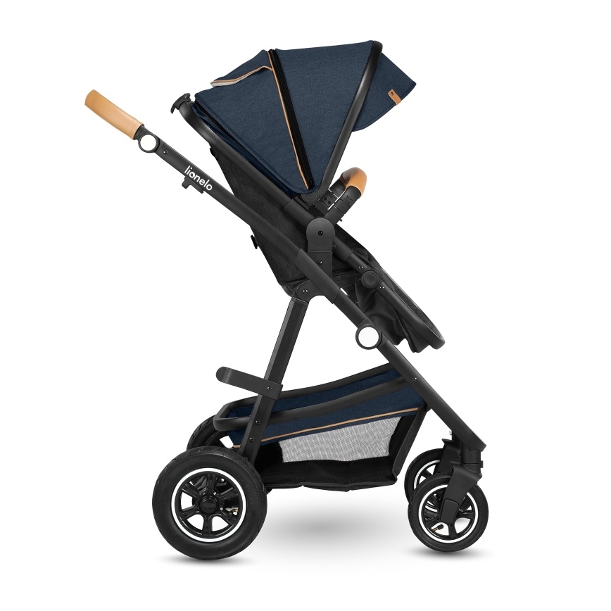 Lionelo - AMBER 2-in-1 Convertible Stroller Navy Blue