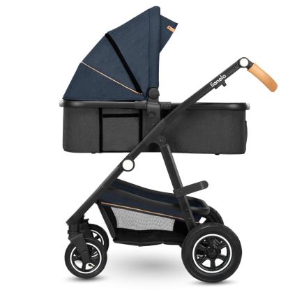 Lionelo - AMBER 2-in-1 Convertible Stroller Navy Blue