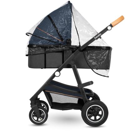 Lionelo - AMBER 2-in-1 Convertible Stroller Navy Blue