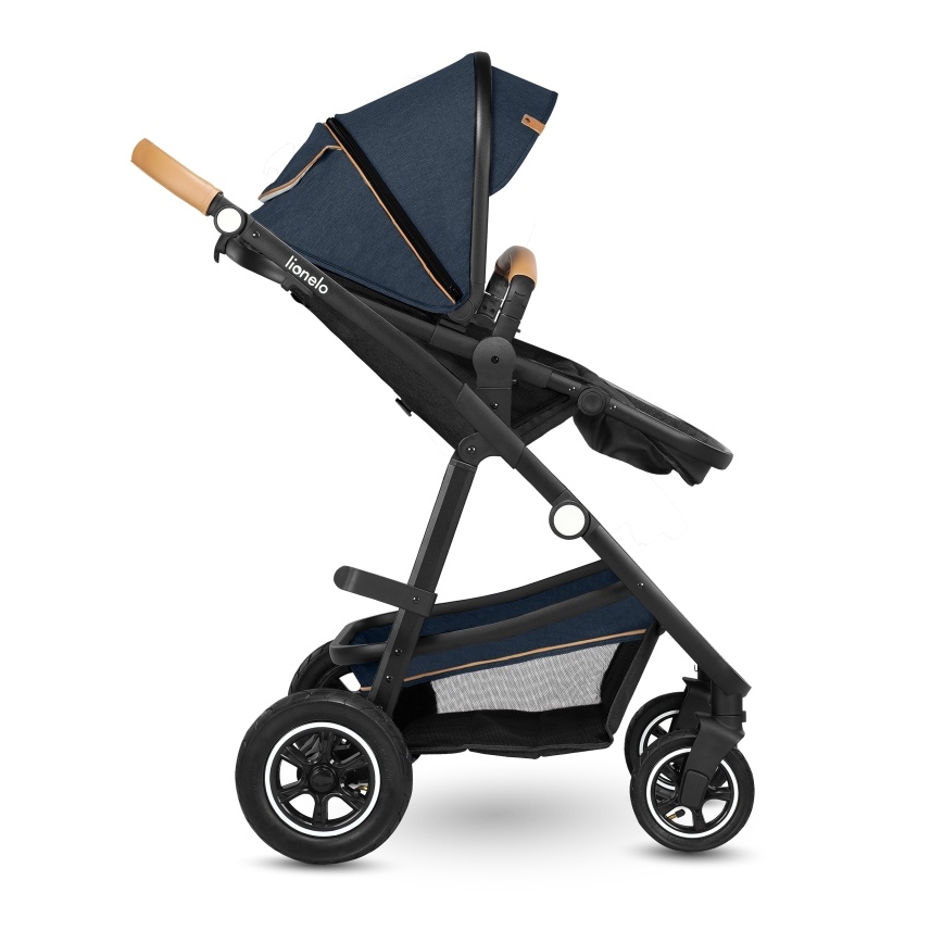 Lionelo - AMBER 2-in-1 Convertible Stroller Navy Blue