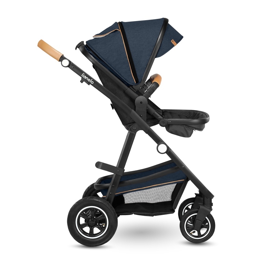 Lionelo - AMBER 2-in-1 Convertible Stroller Navy Blue
