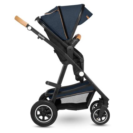 Lionelo - AMBER 2-in-1 Convertible Stroller Navy Blue