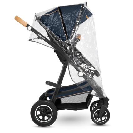 Lionelo - AMBER 2-in-1 Convertible Stroller Navy Blue