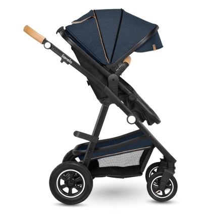 Lionelo - AMBER 2-in-1 Convertible Stroller Navy Blue