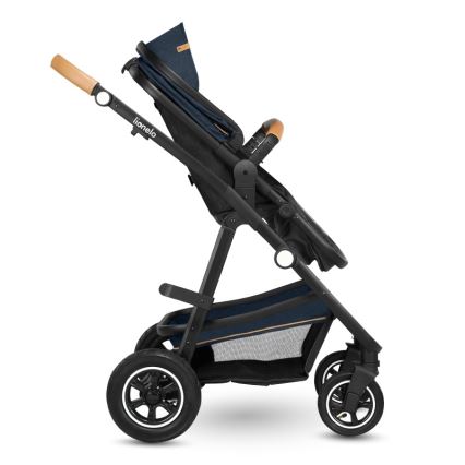 Lionelo - AMBER 2-in-1 Convertible Stroller Navy Blue