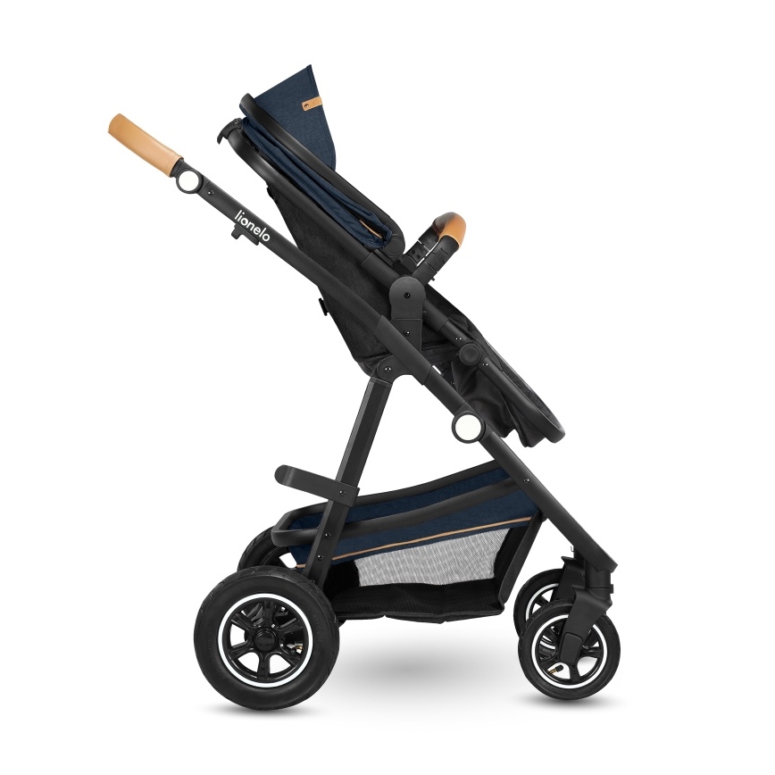 Lionelo - AMBER 2-in-1 Convertible Stroller Navy Blue