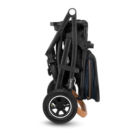 Lionelo - AMBER 2-in-1 Convertible Stroller Navy Blue